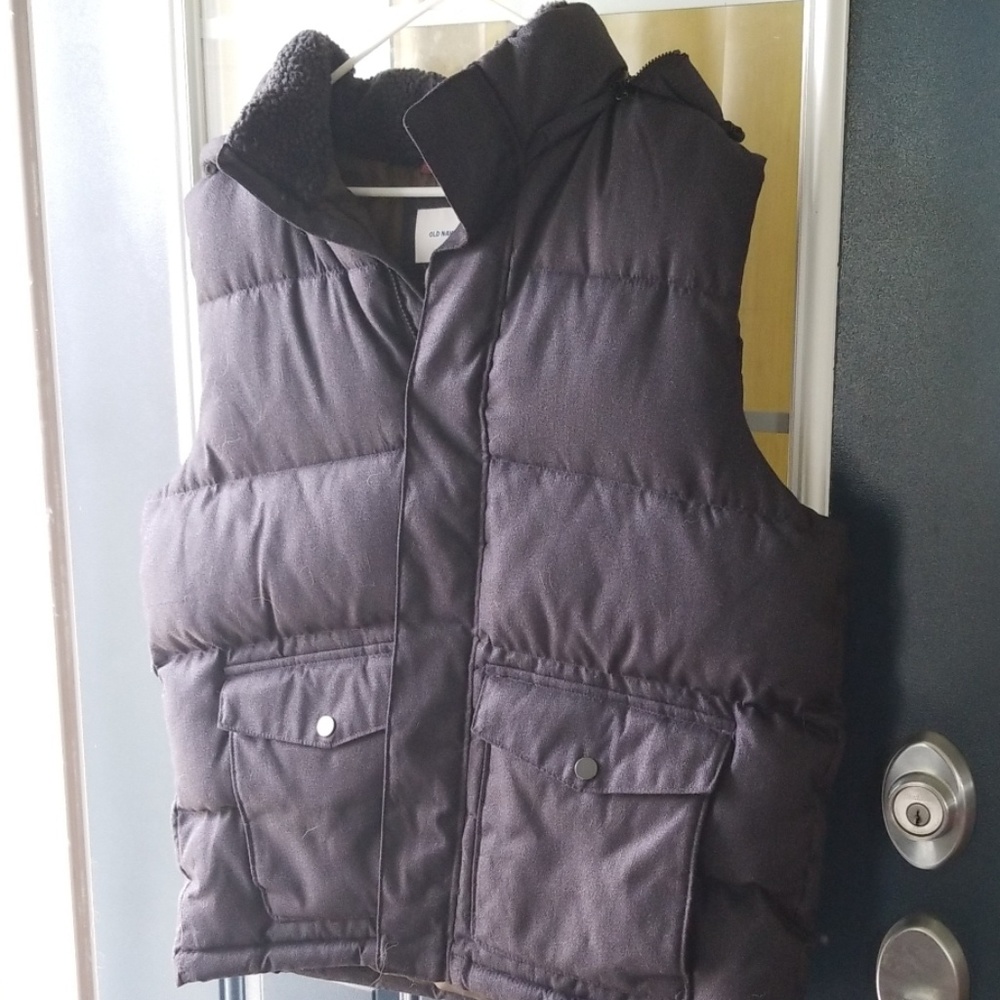 Mens coat vest